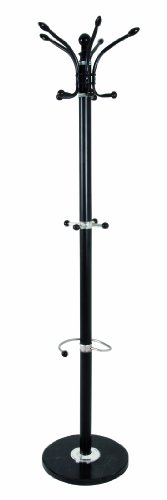 88584 portemanteau noir/optique inox