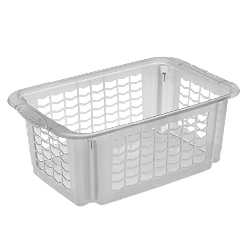 2053641 panier empilable plastique transparent ...