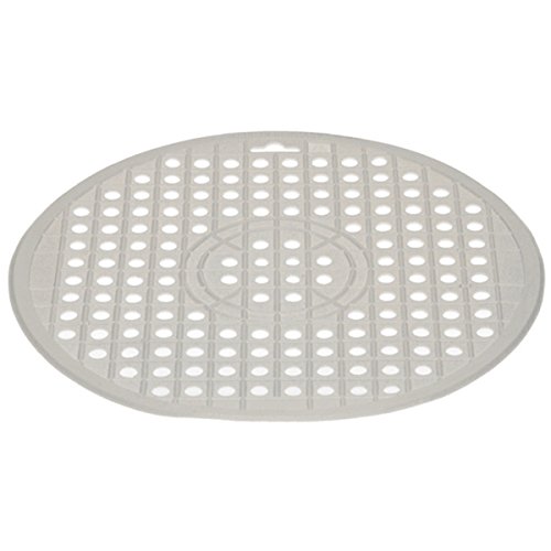 2053773 tapis d'evier rond plastique blanc
