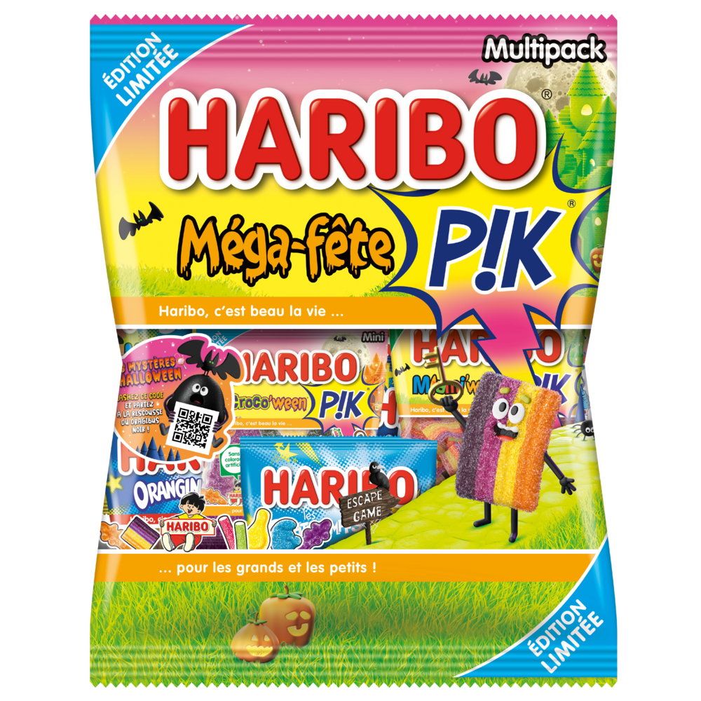  BONBONS HALLOWEEN HARIBO code EAN 4001686716649 