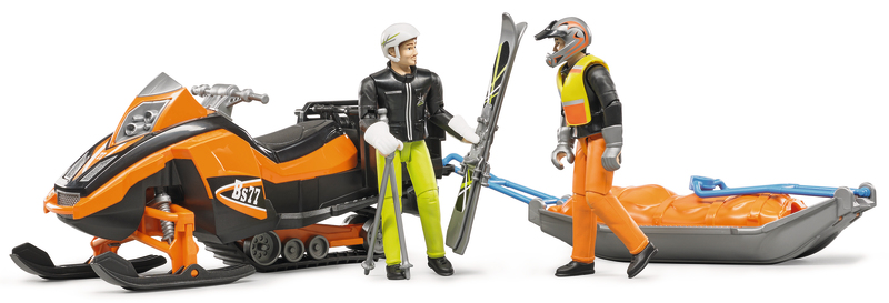 MOTO NEIGE AVEC CONDUCTEUR Bruder