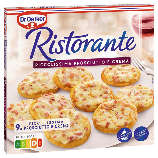 RISTORANTE PICCOLISSIMA JAMBON CRÈME SURGELÉE 
