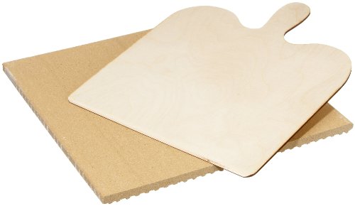 Ps16 lot plaque pizza/pain + pelle (import alle...