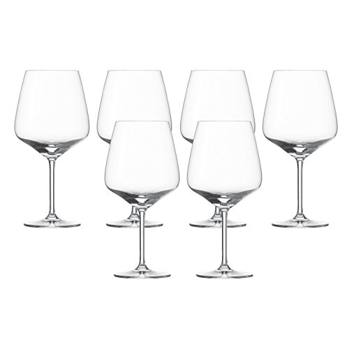 Taste lot de 6 verres à vin rouge