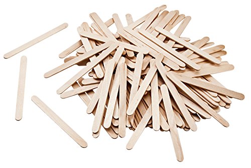 Bringmann Bricolage bois, bâtonnets de glace, en bois naturel, pour travaux manuels et réaliser des mélanges, 500 pièces 4001868034165 (4001868034165)