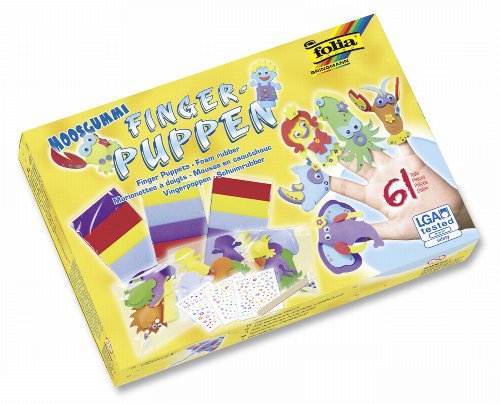 Bringmann Folia 23019 de Marionnette de doigt en caoutchouc mousse 4001868230192 (4001868230192)