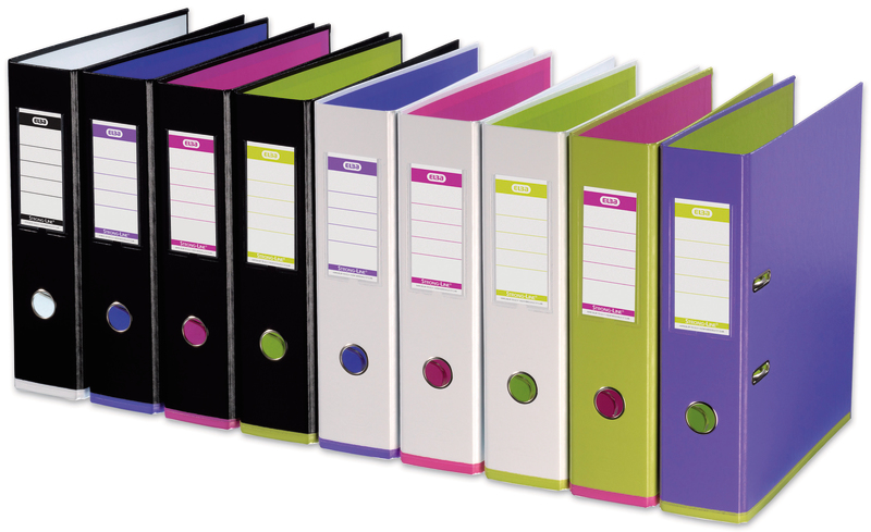 CLASSEUR À LEVIER DOS DE 80 MM MY COLOR ELBA