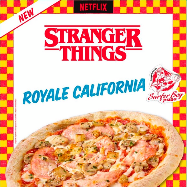  Pizza Royale California Stranger Things Netflix code EAN 4002084345745 