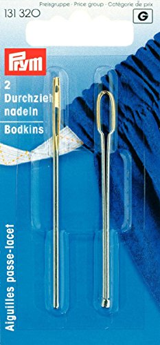 Prym Passe-lacets rond 2 deux chas/1 grand chas acier arg/or code EAN 4002271313205 