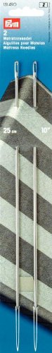 2 aiguilles matelas avec pointe droite 250 mm 1...