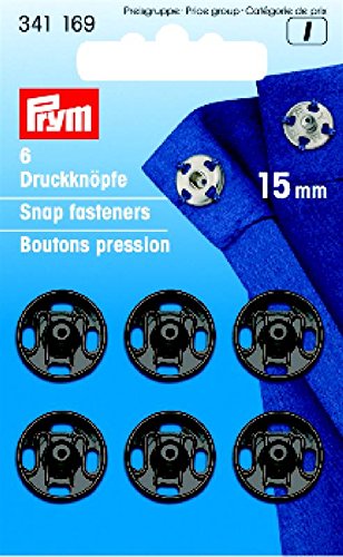 15 mm boutons à pression à coudre en laiton, lo...