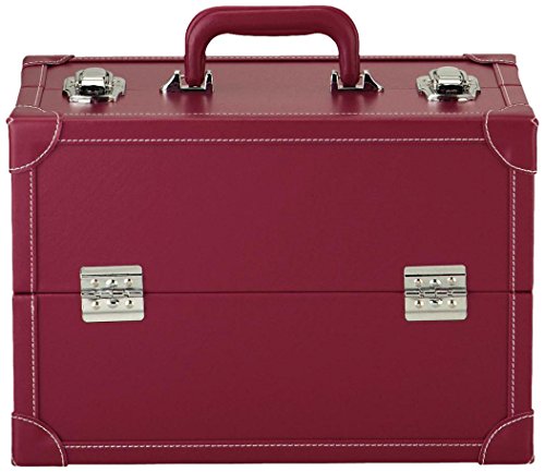 Monkey Business Coffret à ouvrages imitation cuir rouge PRYM Art. 612814 code EAN 4002276128149 