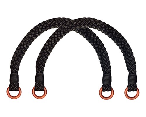 Lot de 2 anses de sac-alice-noir