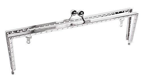 Fermeture de sac  main lucie argent 225 x 75 mm