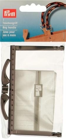 Fermeture de sac selena argent fonc