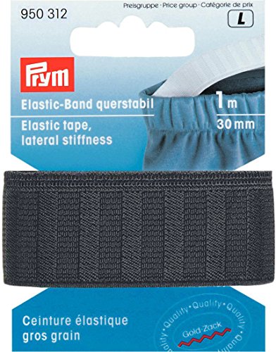 30 mm 1 m la raideur bande élastique latéral, noir