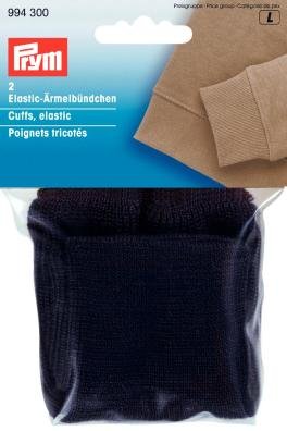 PRYM 994300 lot de 2 poignets noir