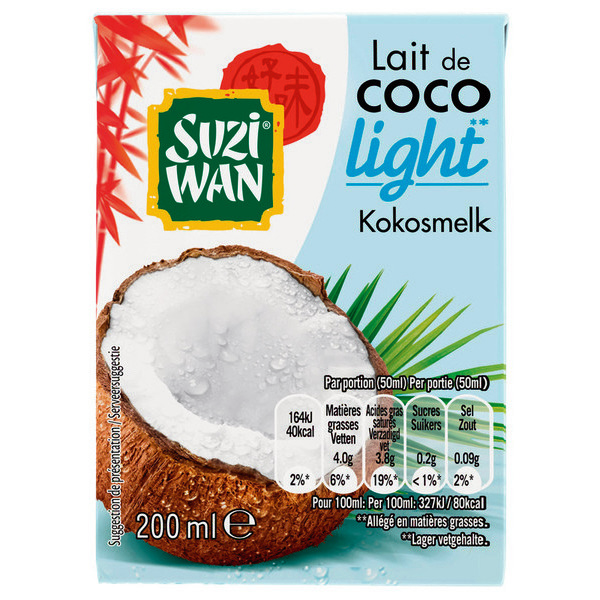 Lait de coco Light
