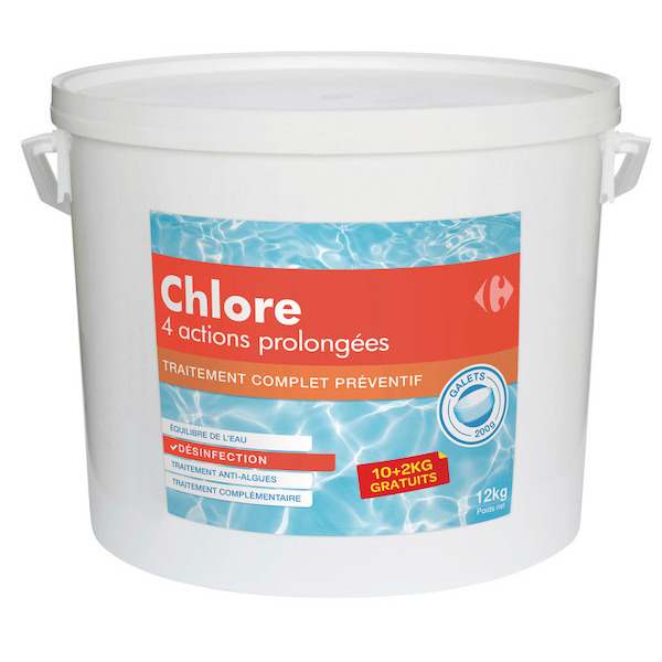 Chlore en granule à dissolution rapide 5kg 4002369324854 