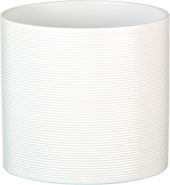 CACHE-POT PANNA 23CM BLANC 
