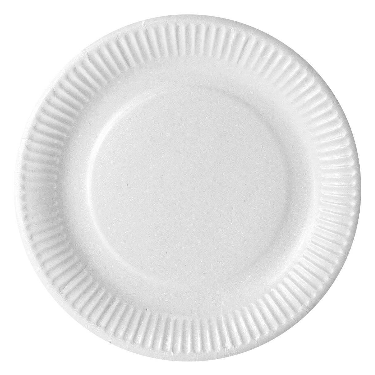Assiette carton blanc 23 cm 