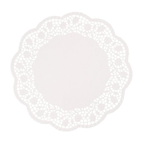 18270 lot de 250 napperons ronds en papier ø 30 cm