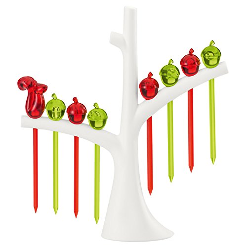 KOZIOL Nick Kit de cure-dents pour apéritifs Bl...