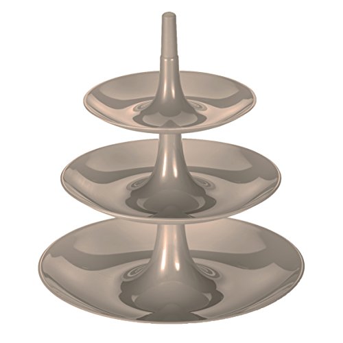 3180623 babell compotier plastique taupe 29,4 x...