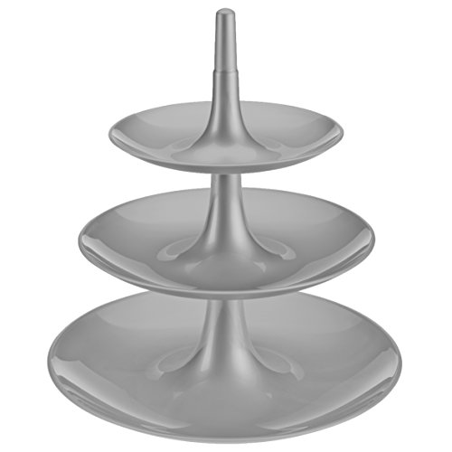 3180632 babell compotier plastique gris 29,4 x ...