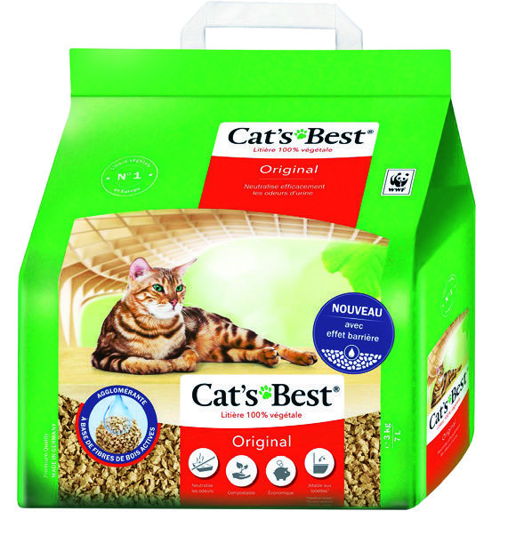  LITIÈRE AGGLOMÉRANTE "CAT'S BEST" code EAN 4002973298084 