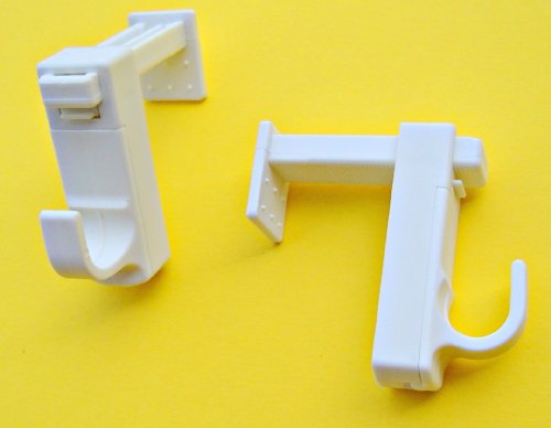 Support fixation pour tringles à brise-bise pou...