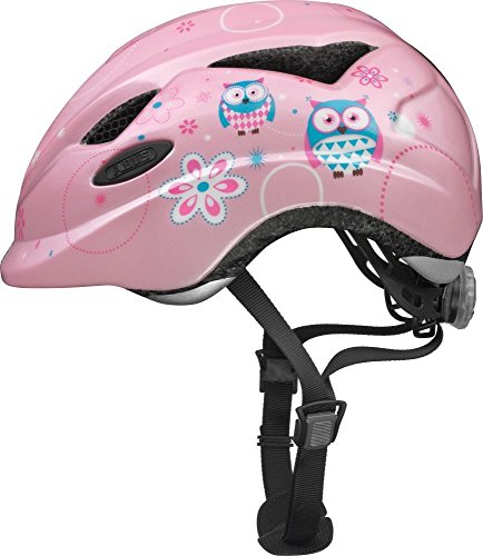ABUS Anuky Casque Vélo Enfant Rose Owl Taille M...