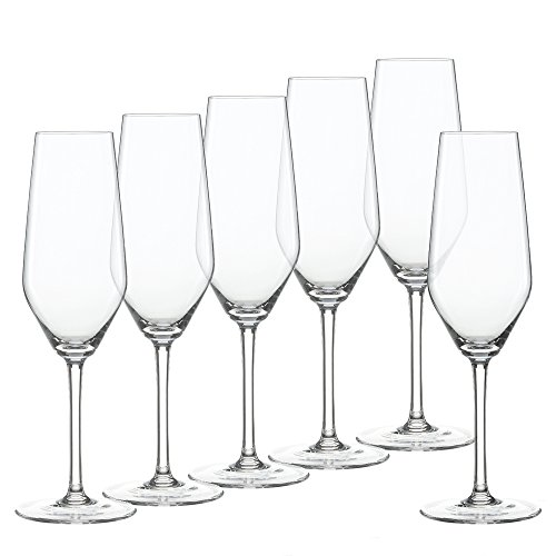 Style 4675207 lot de 6 flûtes à champagne