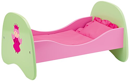 - 54207 - mobilier de poupée - lit bois - princ...