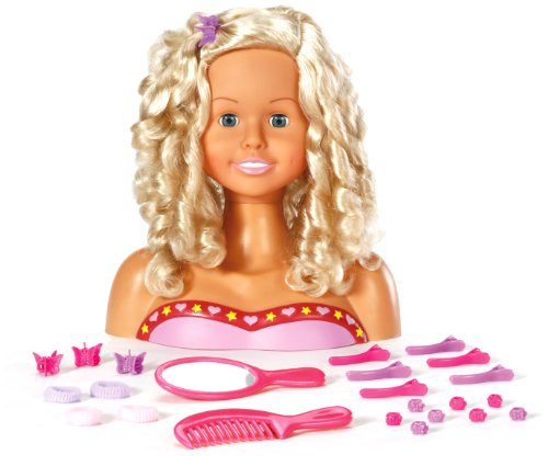 - 90008 - tête à friser top model environ avec ...