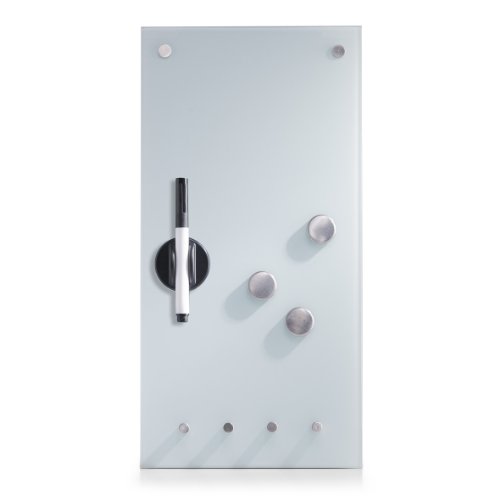 Zeller 11610 Tableau mémo en verre muni de croc...