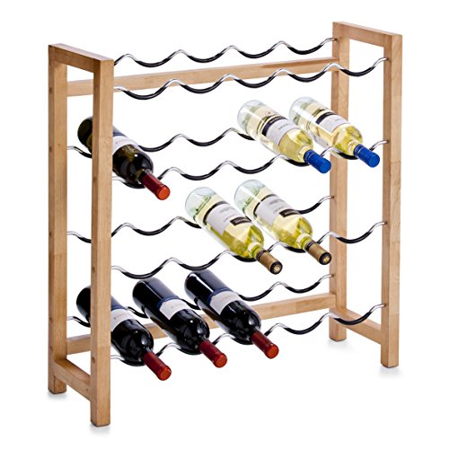 Generique - Range-bouteille De Vin En Bois 16 P...