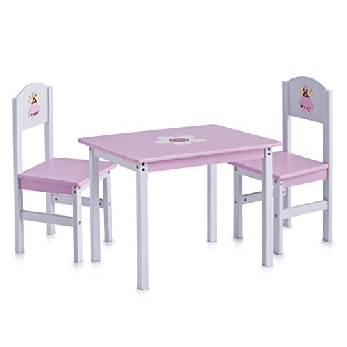13442 princess ensemble 2 chaises, et 1 table p...