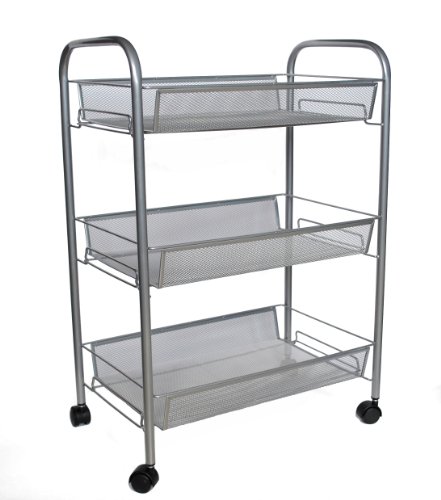 Present 17720 chariot roulant à etages maille m...