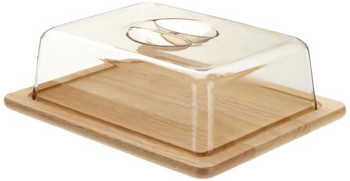 24028 cloche à fromage en bois de caoutchouc 25...