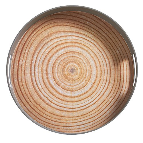 2057722 wood plateau multicolore 38 x 5 cm