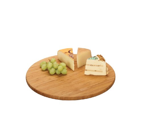 25267 plateau tournant bambou ø 35 x 3,7 cm