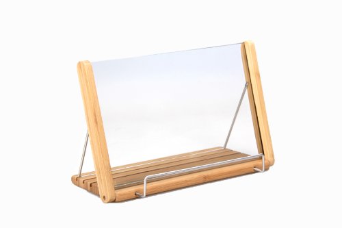 Zeller 25333 Lutrin en bambou/verre, 33,5 x 16 ...