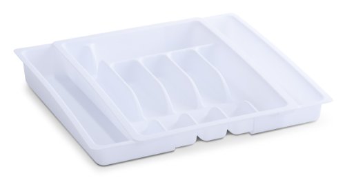 99216 range-couverts modulable en plastique bla...