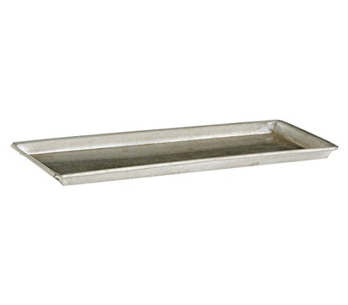 Dehner Dessous de pot, env. 40 x 18 cm, zinc 4003572806885 (4003572806885)