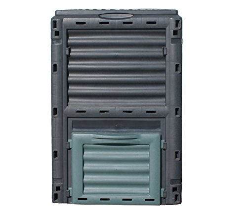 Dehner Composteur thermique 300 l, env. 80 x 65 x 65 cm, plastique, noir/vert 4003572937046 (4003572937046)
