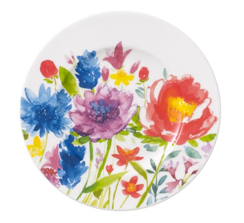 Anmut flowers petite assiette en porcelaine mot...