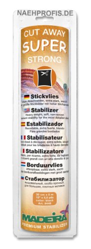 Weber super strong 5mtr. x 30 cm noir