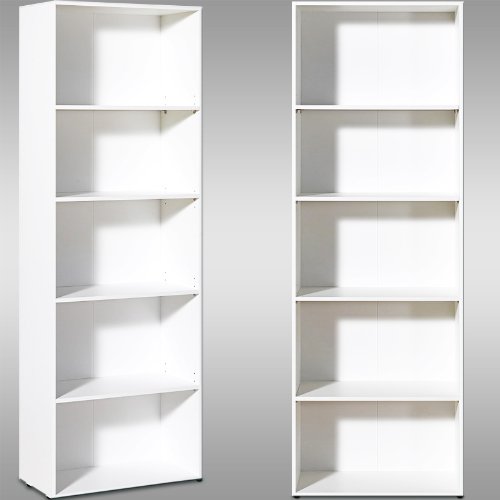 CSSchmal Etagère bibliotheque de rangement blanc 192cm avec 5 étages Meuble de rangement Bureau "made in Germany" code EAN 4003944070319 