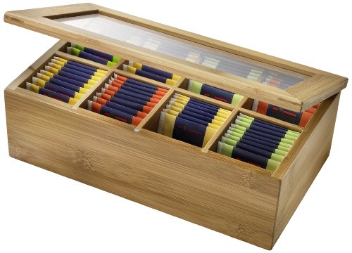 WESTMARK boîte à thé avec 8 compartiments de ra...